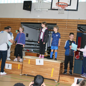 Die Platzierten der 3. Klassen