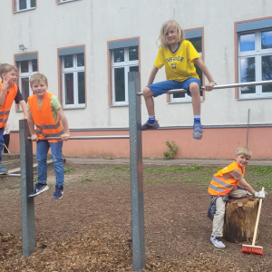 Pause der Reinigungskräfte