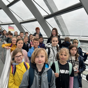 4b auf dem Wandertag.