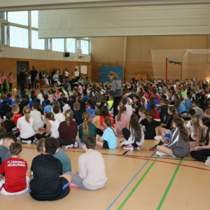 Warten auf den Beginn 