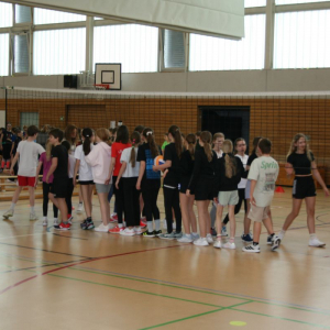 Abklatschen nach dem Spiel