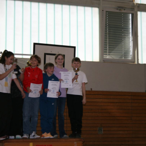 Gedrängel 3. Klassen erster Platz 