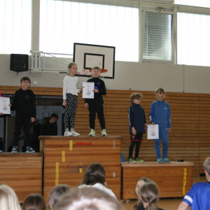 Siegerehrung 3. Klassen