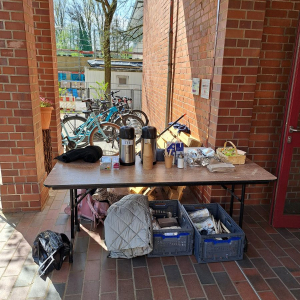 Basisstation für Material und körperliche Stärkung