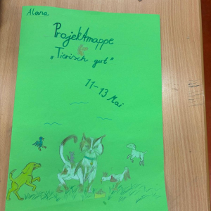 Projektmappe Tierisch gut