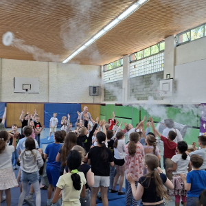 Experimente bei der Physikanten-Show