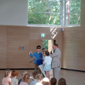 Einschulungsfeier neue Sporthalle