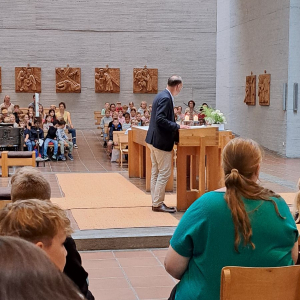 Begrüßung der Schulgemeinschat